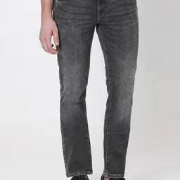 Mufti Men Slim Fit Heavy Fade Stretchable Jeans-image-73