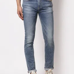 Red Tape Men Blue Skinny Fit Heavy Fade Stretchable Jeans-picture-40
