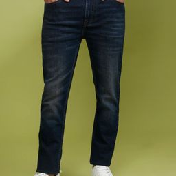 Crocodile Men Jean Slim Fit Clean Look Light Fade Cotton Jeans-image-22