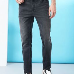 Crocodile Men Jean Slim Fit Clean Look Light Fade Cotton Jeans-image-64