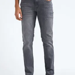 Flying Machine Men Straight Fit Light Fade Clean Look Stretchable Jeans-image-67