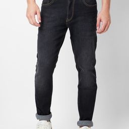 GIORDANO Men Slim Fit Light Fade Clean Look Stretchable Jeans-image-16