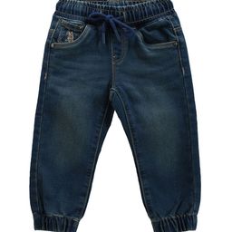U.S. Polo Assn. Kids Boys Classic Slim Fit Clean Look Light Fade Stretchable Jeans-picture-30
