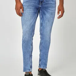 Mufti Men Heavy Fade Stretchable Jeans-image-70
