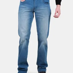 Duke Men Mid-Rise Light Fade Clean Look Stretchable Jeans-image-69