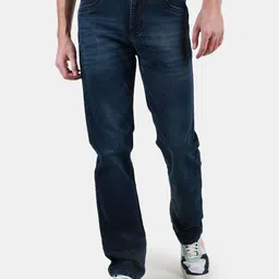Duke Men Mid-Rise Light Fade Clean Look Cotton Stretchable Jeans-picture-45