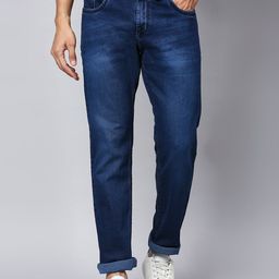 Thomas Scott Men Smart Regular Fit Light Fade Stretchable Jeans-image-91
