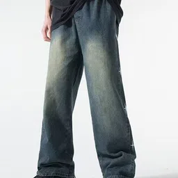 StyleCast Men Blue Low Distress Heavy Fade Stretchable Jeans-image-51