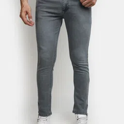 V-Mart Men Slim Fit Low Distress Heavy Fade Clean Look Stretchable Jeans-picture-10