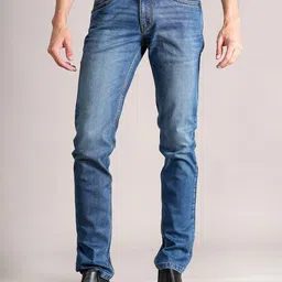 Cantabil Men Light Fade Stretchable Jeans-image-31