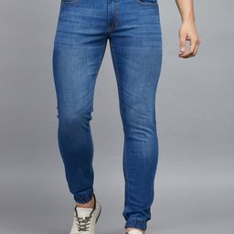 STUDIO NEXX Men Jogger Light Fade Clean Look Stretchable Jeans-image-84