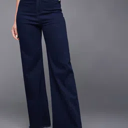 Miss Chase Women Wide Leg High-Rise Stretchable Jeans-image-67