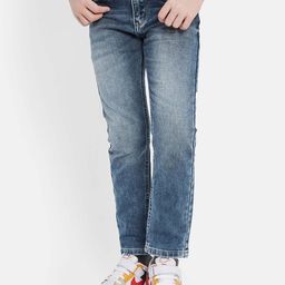 Octave Boys Heavy Fade Clean Look Stretchable Jeans-image-65