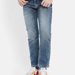 Octave Boys Heavy Fade Clean Look Stretchable Jeans-image-61