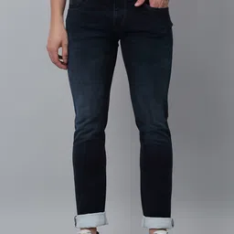 Cantabil Men Light Fade Clean Look Stretchable Jeans-picture-13
