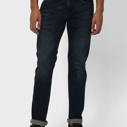 Mufti Men Mid Rise Slim Fit Clean Look Light Fade Stretchable Jeans-image-25