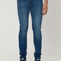 Mufti Men Slim Fit Mid-Rise Heavy Fade Clean Look Stretchable Jeans-image-65