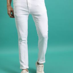 HIGHLANDER Men Skinny Fit Mid-Rise Clean Look Stretchable Jeans-image-5