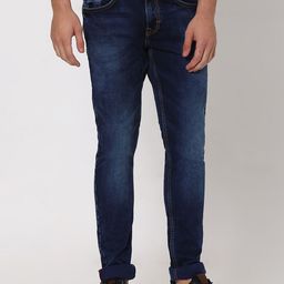 Mufti Men Skinny Fit Mid Rise Clean Look Stretchable Jeans-picture-33