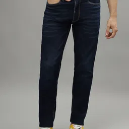 Iconic Men Mid-Rise Light Fade Tapered Fit Stretchable Jeans-image-104
