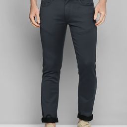 Allen Cooper Mens Grey Regular Comfort Stretchable Cotton Jeans-image-38