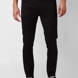 SPYKAR Men Slim Fit Clean Look Mid Rise Cotton Jeans-picture-3