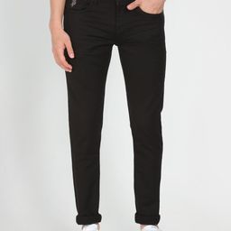 U S Polo Assn Denim Co Men Black Slim Fit Stretchable Jeans-image-45