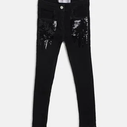 TALES & STORIES Girls Slim Fit Stretchable Jeans-picture-32