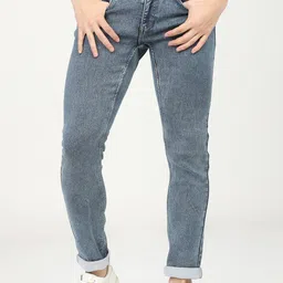 HIGHLANDER Men Blue Slim Fit Stretchable Jeans-picture-23