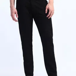 Flying Machine Men Slash Tapered Fit Stretchable Jeans-image-11