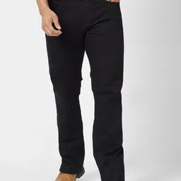 SPYKAR Men Rafter Relaxed Fit Clean look Mid Rise Cotton Stretchable Jeans-image-46