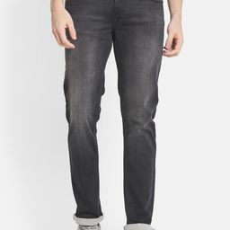Octave Men Grey Low Distress Stretchable Jeans-image-86