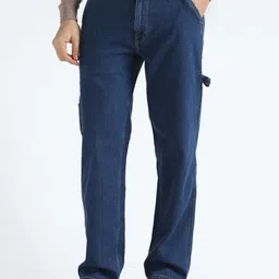 Flying Machine Men Straight Fit Clean Look Stretchable Jeans-picture-24