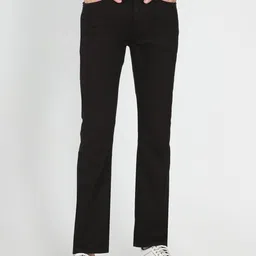 U S Polo Assn Denim Co Men Black Bootcut Stretchable Jeans-image-46
