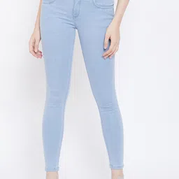Nifty Women Skinny Fit Mid Rise Clean Look Stretchable Denim Jeans-picture-12