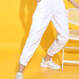Tokyo Talkies Women White Jogger Jeans-picture-47
