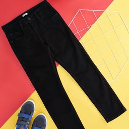 Pantaloons Junior Boys Slim Fit Mid-Rise Clean Look Stretchable Jeans-picture-15