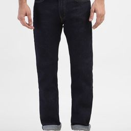 Levis Men Straight Fit Clean Look Dark Shade Jeans-image-22