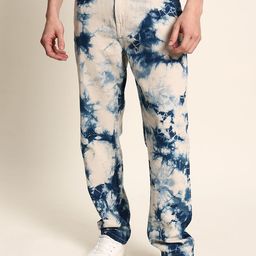 URA STREET Men Jean Straight Fit Mildly Distressed Jeans-picture-23