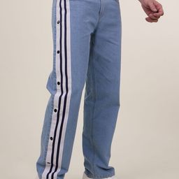 URA STREET Men Jean Mid Rise Straight Fit Clean Look Jeans-picture-48