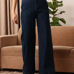 street 9 basics STREET 9 Women Comfort Clean Look Straight Fit Stretchable Jeans-picture-23