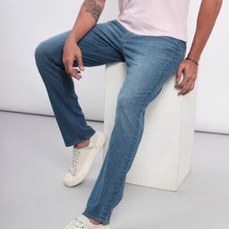 Lee Men Slim Fit Light Fade Stretchable Jeans-picture-1