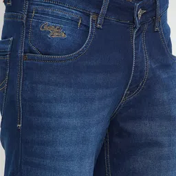 Cantabil Men Clean Look Light Fade Stretchable Jeans image 3
