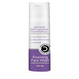 Vigini Dermistry Anti Acne Deep Cleansing Foaming Face Wash with Salicylic Acid - 150 ml-39
