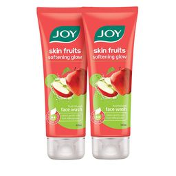 JOY Set of 2 Skin Fruits Softening Glow Apple Face Wash - 100 ml Each-16