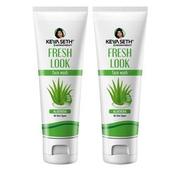 KEYA SETH Set Of 2 Fresh Look Aloe Vera Face Wash - 100 ml Each-46