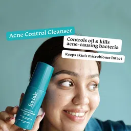 FoxTale Set Of 2 Acne Control Cleansers with Salicylic Acid+HA+Niacinamide - 100 ml Each image 2