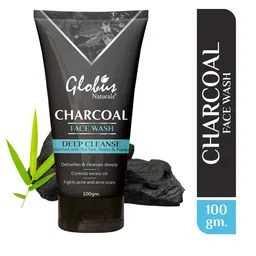 Globus naturals Charcoal Detoxifying Face Wash & Scrub Combo Kit 100g Each image 3