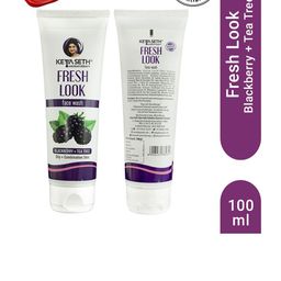 KEYA SETH Set of 2 Fresh Look Blackberry & Tea Tree Face Wash - 100ml Each image 2