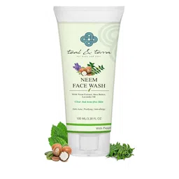 teal & terra Neem Face Wash With Shea Butter - 100ml image 2
